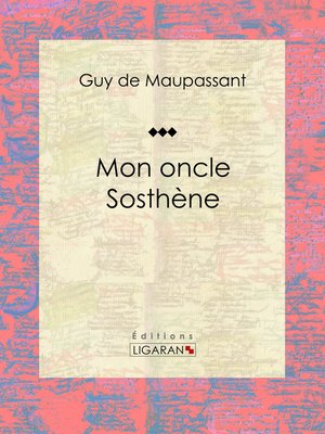 cover image of Mon oncle Sosthène